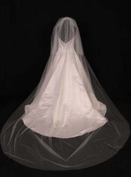Diamond White Chapel Length Bridal Veil by Your Dream Dress Exclusive S414VL main image 6